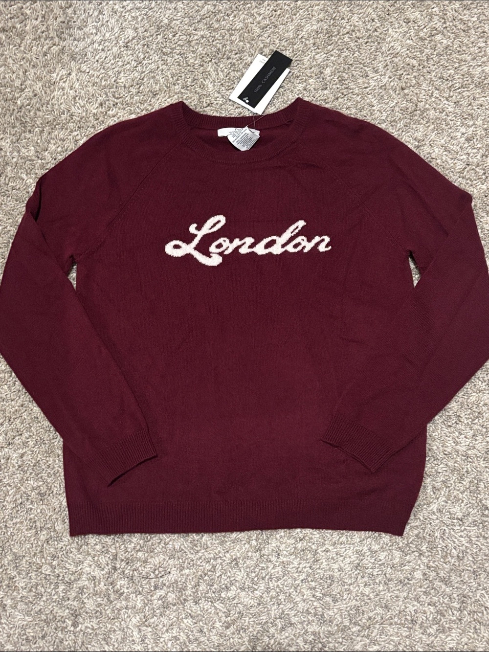 NWT Magaschoni Cashmere London Sweater Large
